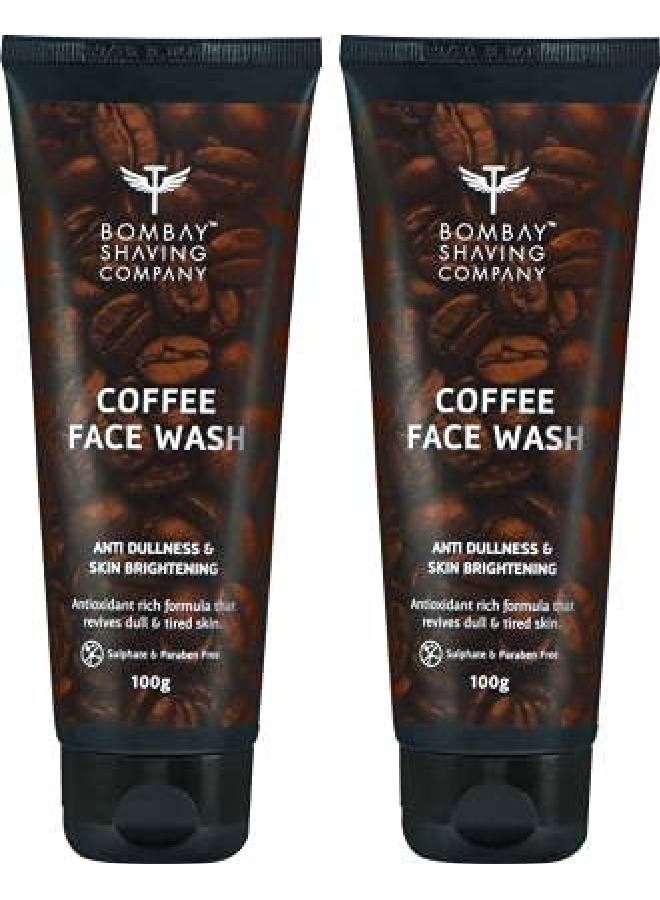 Coffee Face Wash For Men Women (Pack Of 2) Deepcleanses Detans Blackhead Removal | Made In India