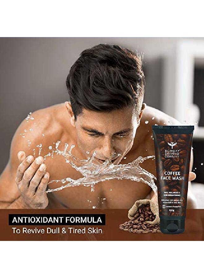 Coffee Face Wash For Men Women (Pack Of 2) Deepcleanses Detans Blackhead Removal | Made In India