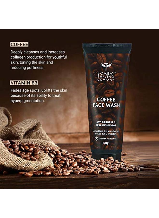 Coffee Face Wash For Men Women (Pack Of 2) Deepcleanses Detans Blackhead Removal | Made In India