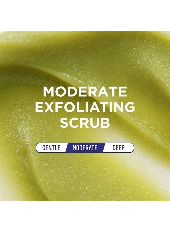 Blackhead Clearing Face Scrub Clears Blackheads & Unclogs Pores Green Tea & Bamboo With Oil-Free Salicylic Acid Acne Medication, Made with 100% Natural Exfoliants 6 oz