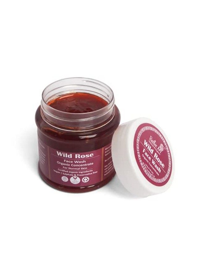 Organic Wild Rose Face Wash Concentrate 125G ; Normal To Dry Skin ; Enriched With Mango Butter