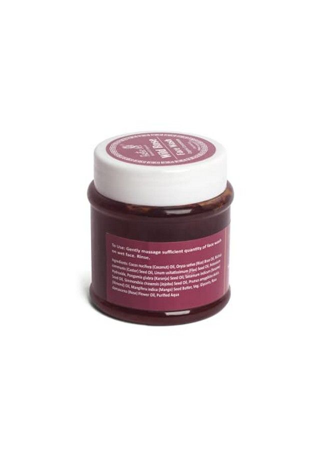 Organic Wild Rose Face Wash Concentrate 125G ; Normal To Dry Skin ; Enriched With Mango Butter