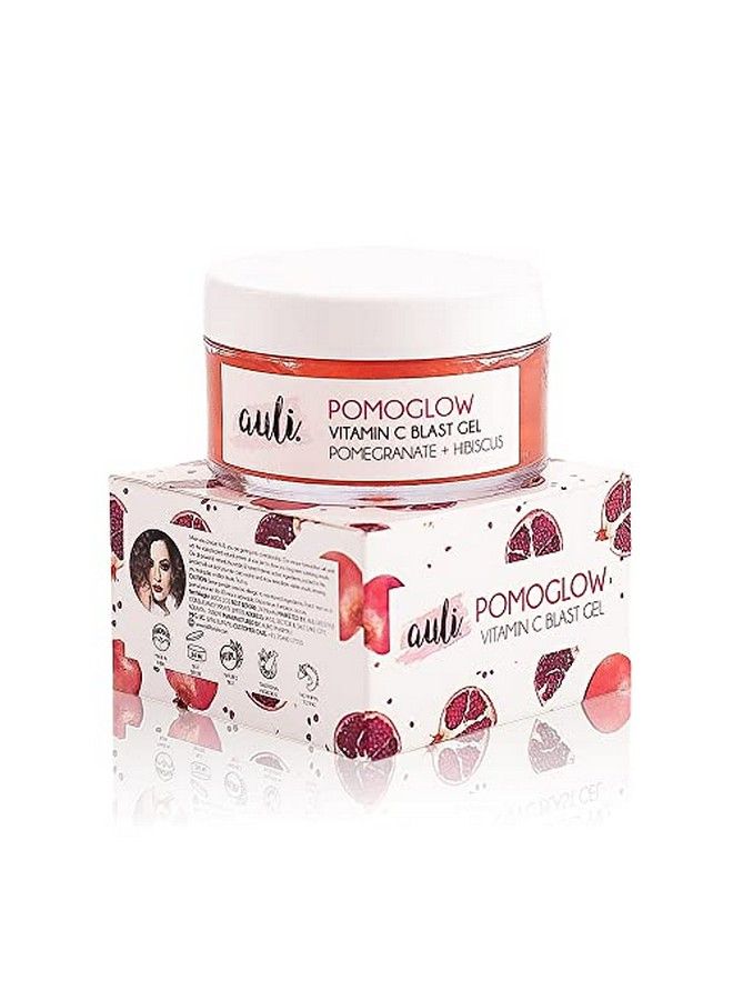 Auli Pomoglow Antioxidant Rich Damage Repair Pore Minimising Skin Tightening Pomegranate Gel 50Gm