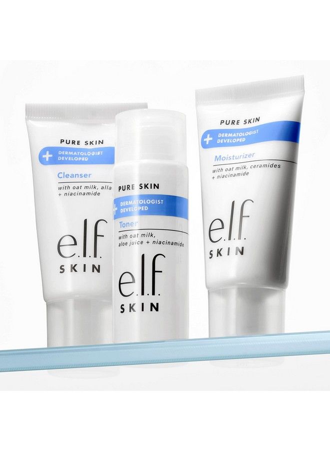 Skin Pure Skin Back To Basics Mini Kit Clean & Gentle Cleanser Toner & Moisturizer Great For Sensitive Skin Tsafriendly Sizes