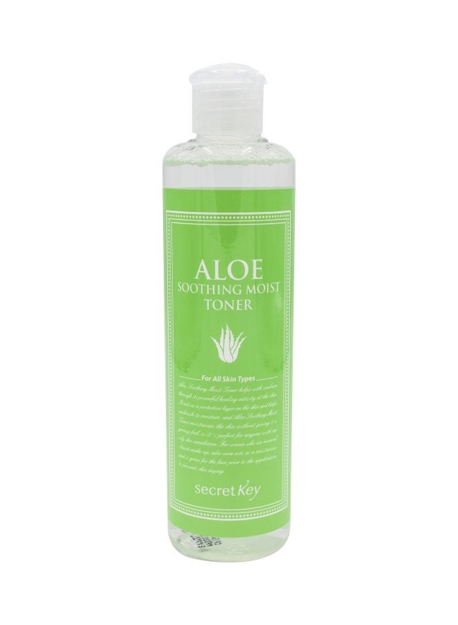 Aloe Soothing Moist Toner 248ml