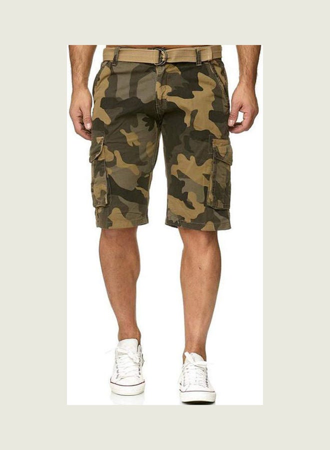 Multi-Pocket Cargo Shorts Multicolour