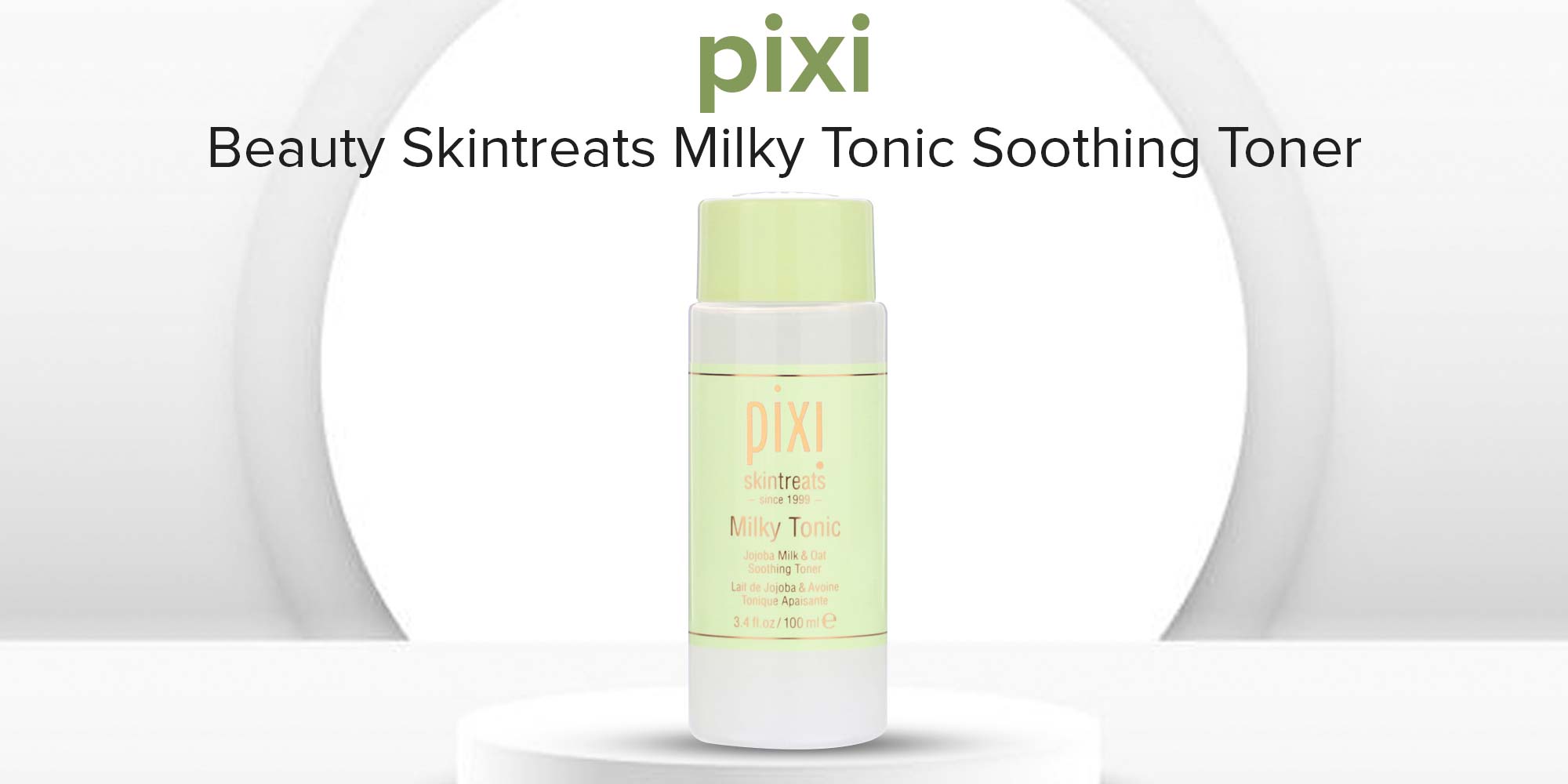 Beauty Skintreats Milky Tonic Soothing Toner White/Green 100ml