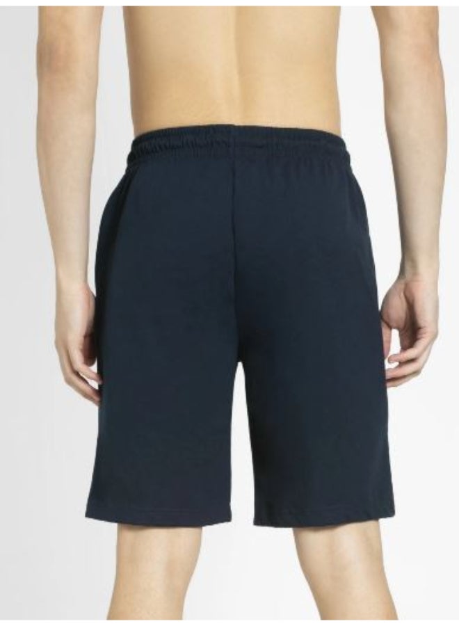 Straight Fit Shorts Navy