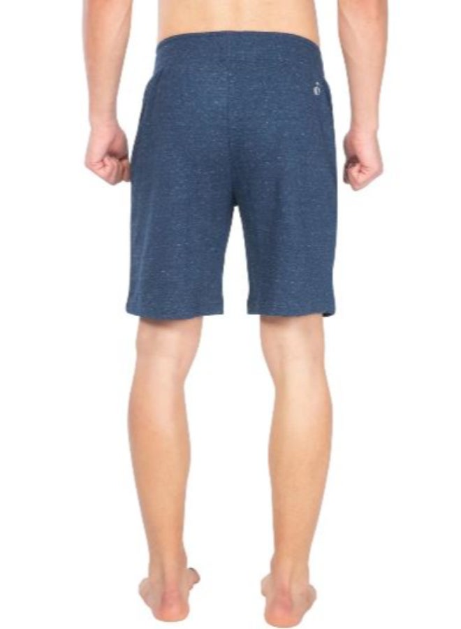 Straight Fit Shorts Blue