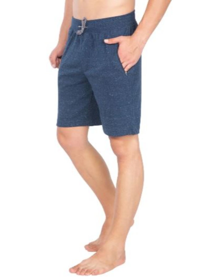 Straight Fit Shorts Blue