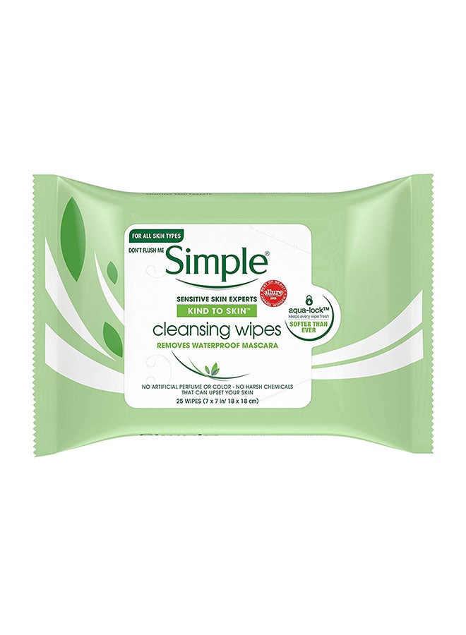 Pack Of 2 Cleansing Facial Wipes