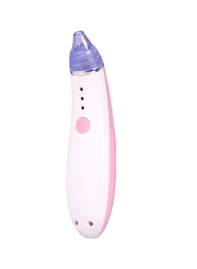Electric Facial Vacuum Acne Cleanser White/Pink