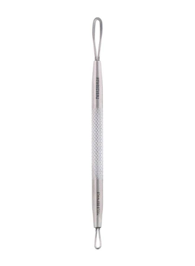 Blackhead Remover Angled Loop Silver