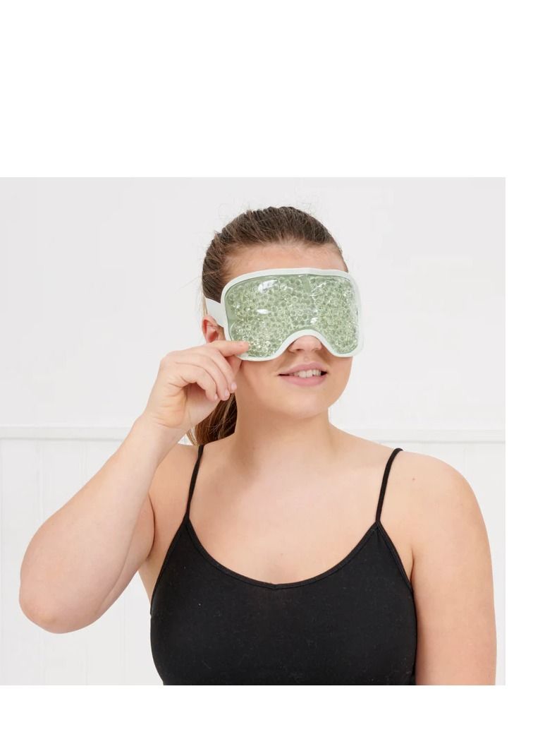 Essentials Gel Cooling Eye Mask - Green