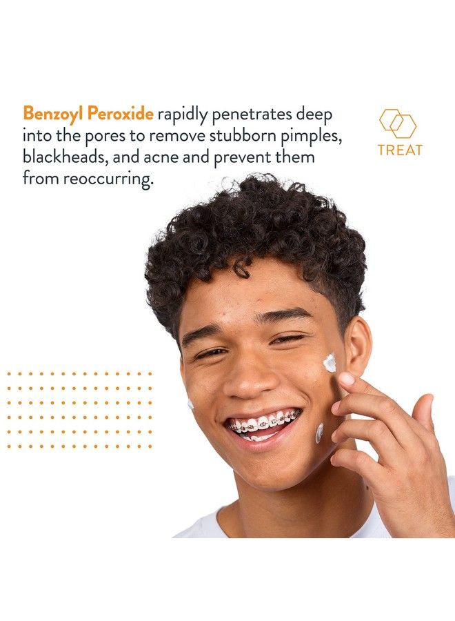 Acne Free Terminator 10 Acne Spot Treatment With Benzoyl Peroxide 10% Maximum Strength Acne Cream Treatment 1 Fl Oz Pack Of 3 White