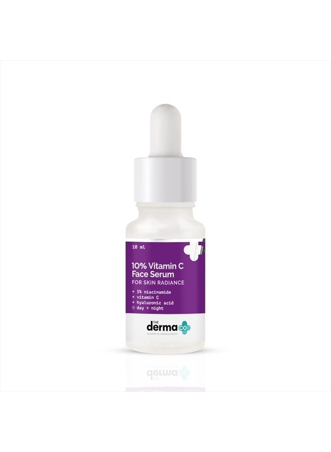 10% Vitamin C Face Serum with Vitamin C, 5% Niacinamide & Hyaluronic Acid 10ml
