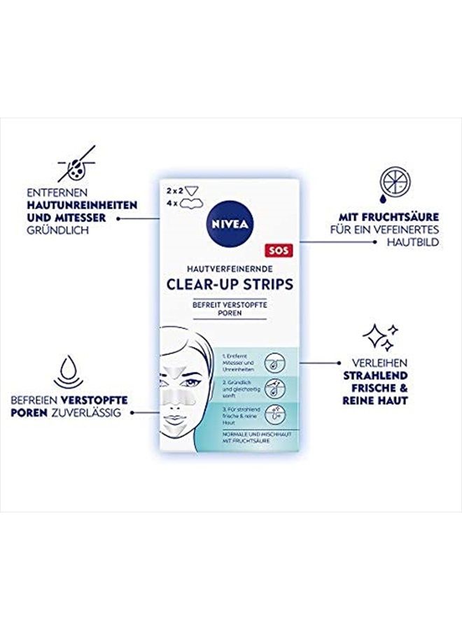 Nivea Visage Hautverfeinerndes Clear Up Strips 6 strips by Nivea