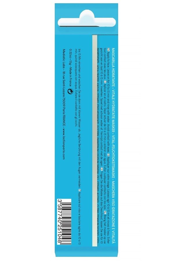 Vital hydratation Face Mask - TRIO