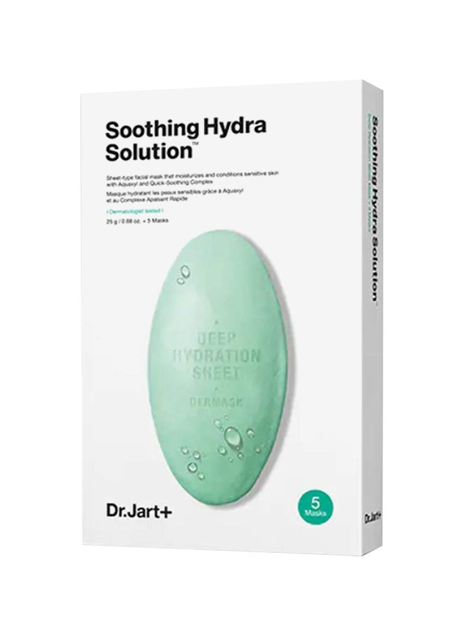 5-piece Soothing Hydra Solution Mask