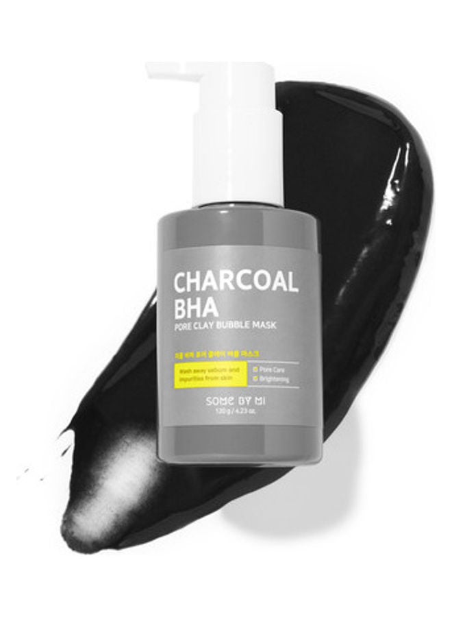 Charcoal BHA Pore Clay Bubble Mask Black 120grams