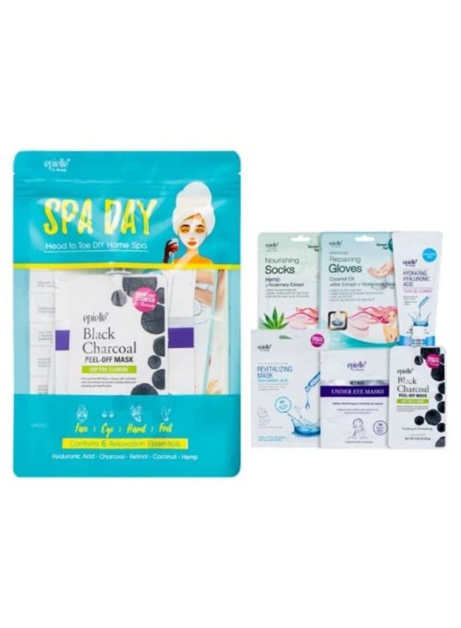 Skincare Beauty Kit | Korean Beauty | 6 Items Included | Gift set for women, Spa Gift for women (Spa Day Kit) Mothers Day Gifts