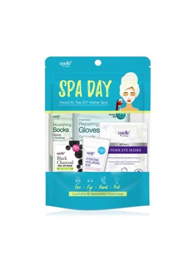 Skincare Beauty Kit | Korean Beauty | 6 Items Included | Gift set for women, Spa Gift for women (Spa Day Kit) Mothers Day Gifts