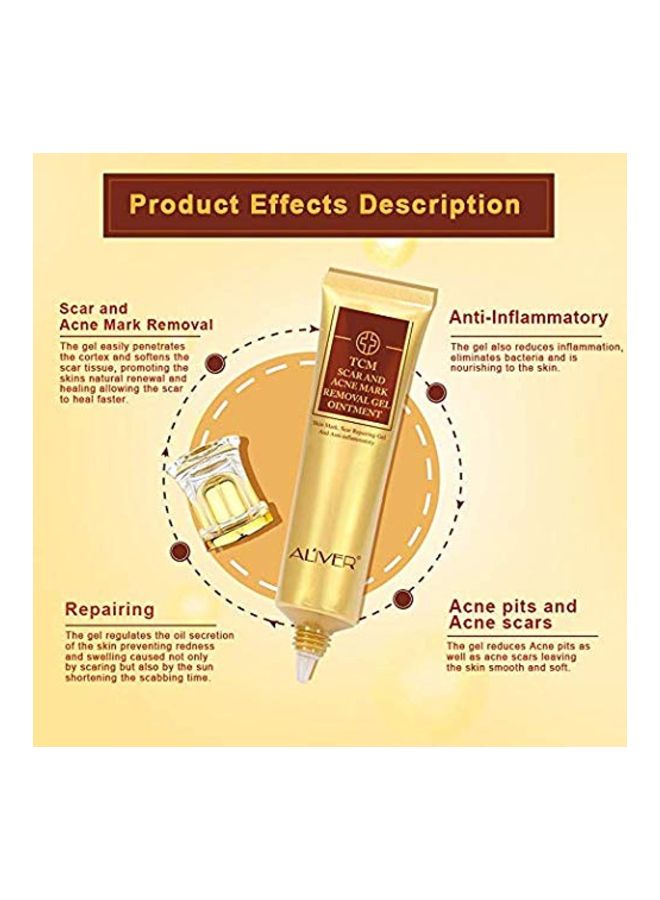2-Piece Tcm Scar And Acne Mark Removal Gel Ointment Set 30grams