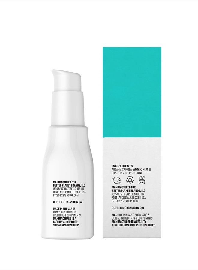 The Essentials Moroccan Argan Oil - Rich in Vitamin E and Essential Fatty Acids - Hydrating & Soothing Multi-Purpose Oil For All Skin & Hair Type - All Natural Pure & Cold Pressed - 1 Fl Oz