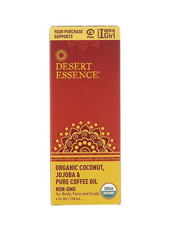 Organic Coconut With Jojoba And Pure Coffee Oil 118ml