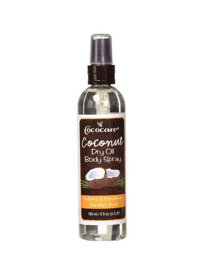 Coconut Dry Body Spray Oil