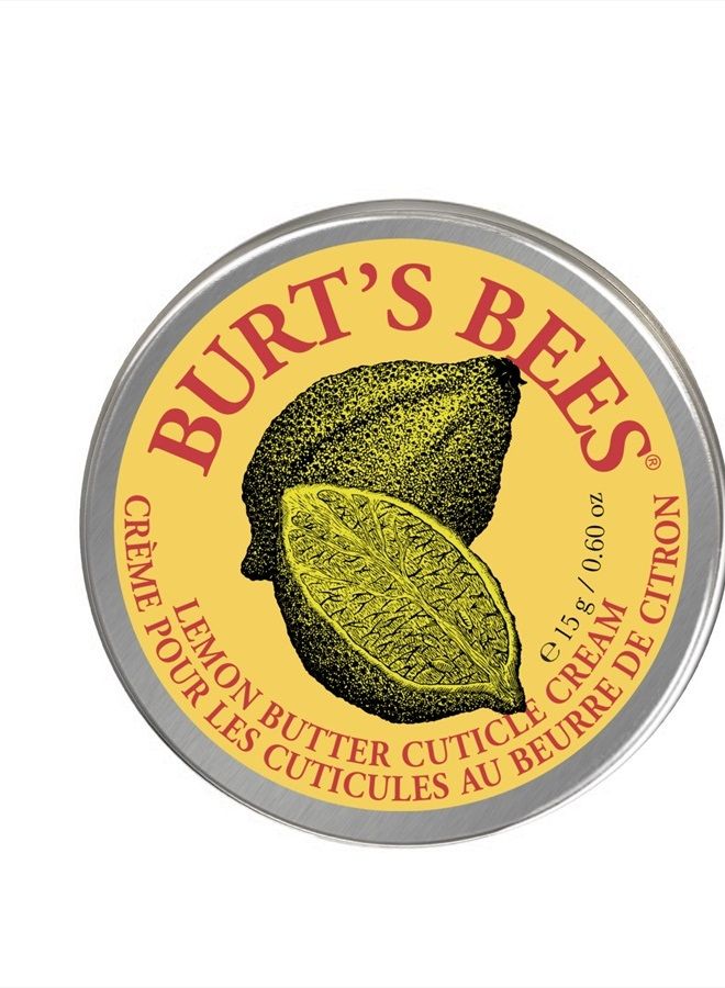 Burts Bees, Cuticle Cream Lemon Butter, 0.6 Ounce