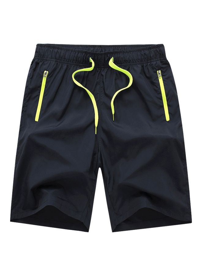 Solid Shorts Black/Green