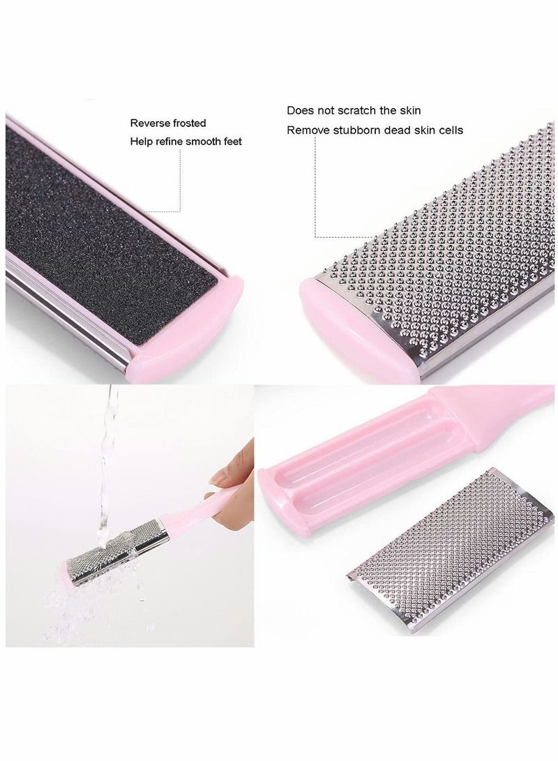 Pu Foot Grinding Stone Pumice Exfoliating Callus Dead Hard Skin Remover File Scrubber Pedicure Care Tool Foam Beauty New Pattern Two-color Stone, 5 Pcs