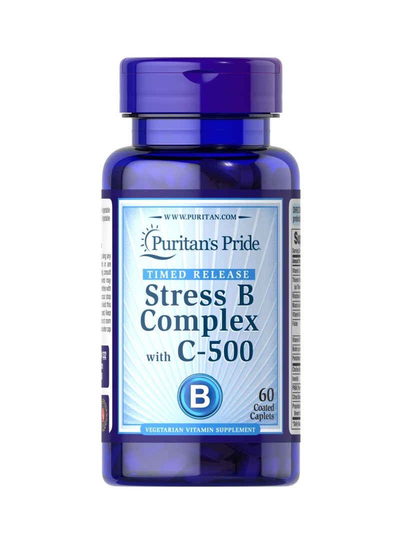 Stress Vitamin B-Complex with Vitamin C-500 Timed Release 60's