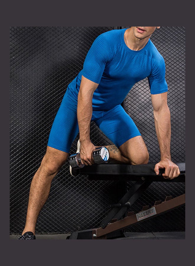 Quick Dry Fitness Shorts White