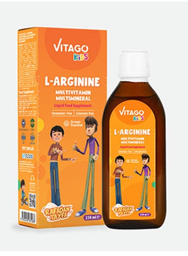 Kids Multivitamin L Arginine Rafadan Syrup 150ml