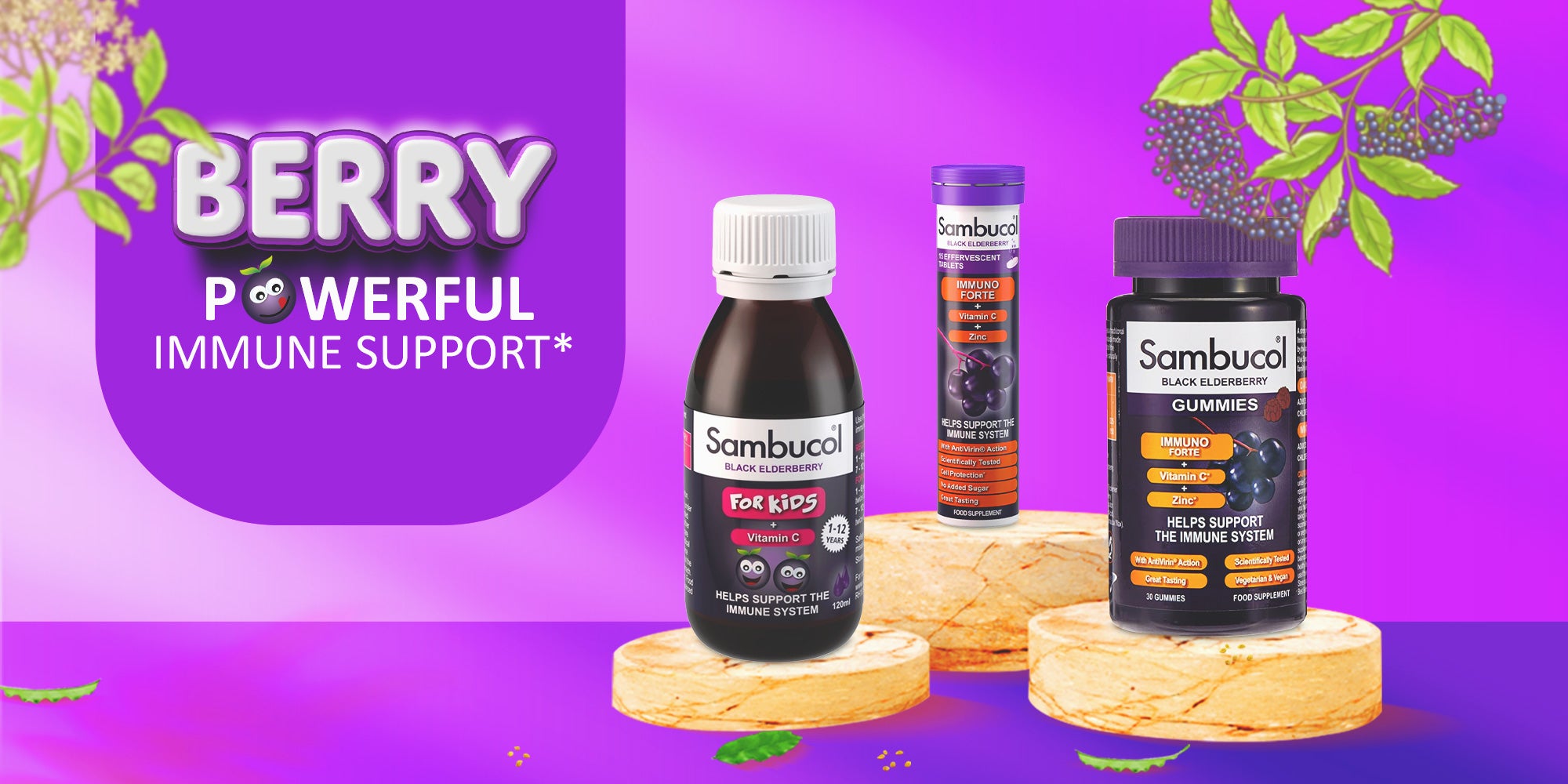 Vitamin C Gummies Immuno Forte and Zinc 30'S 30 Gummies