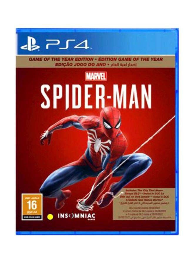 Marvel Spider Man Eng/Arabic (KSA Version) - Adventure - PlayStation 4 (PS4)