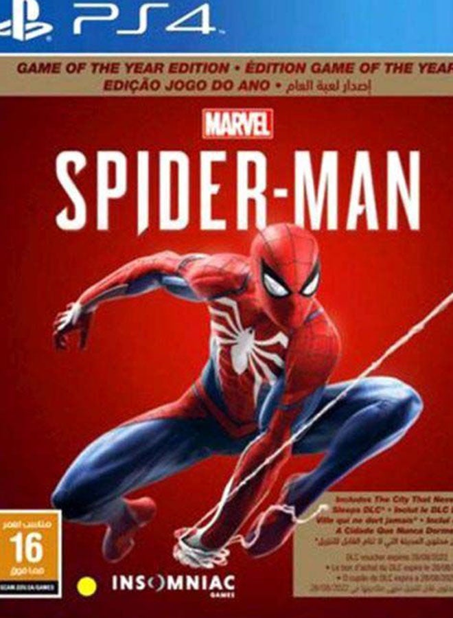 Marvel Spider Man Eng/Arabic (KSA Version) - Adventure - PlayStation 4 (PS4)