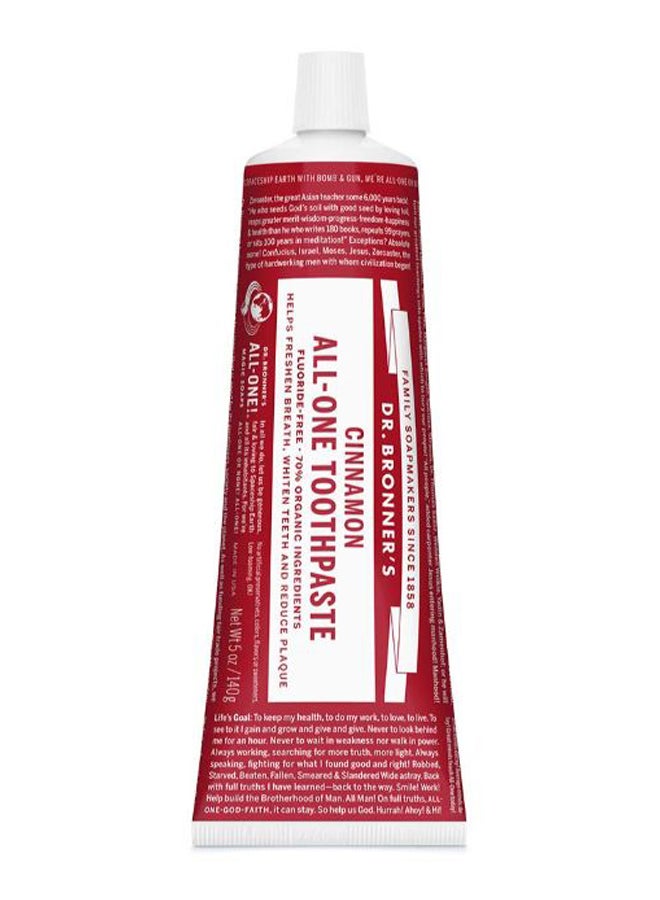 Cinnamon Organic All-One Toothpaste