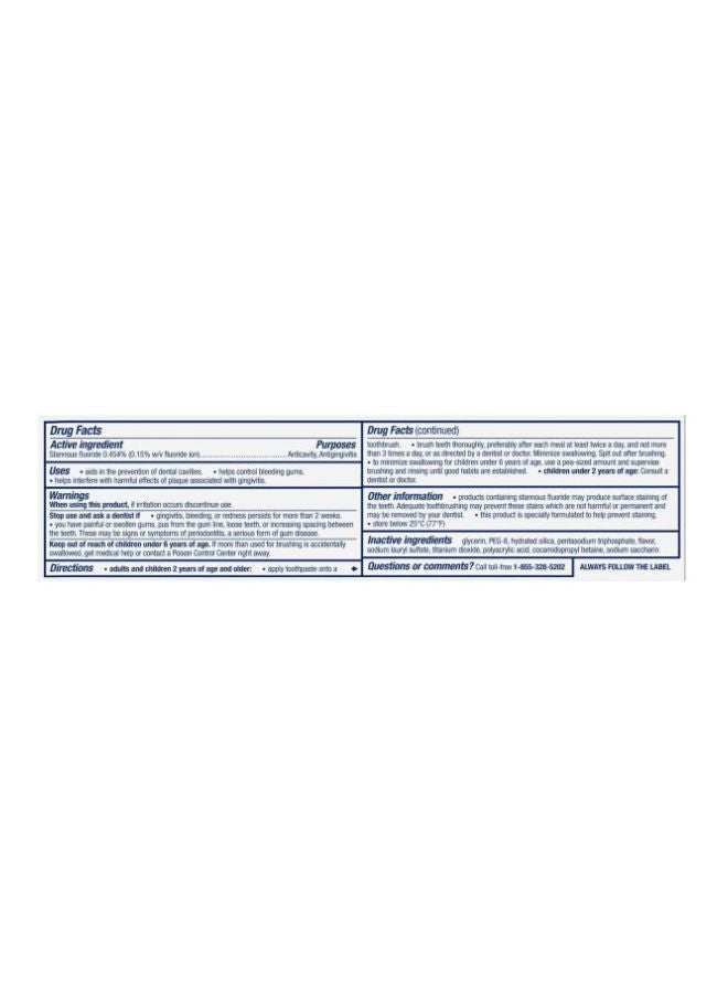 Daily Fluoride Anticavity And Antigingivitis Toothpaste