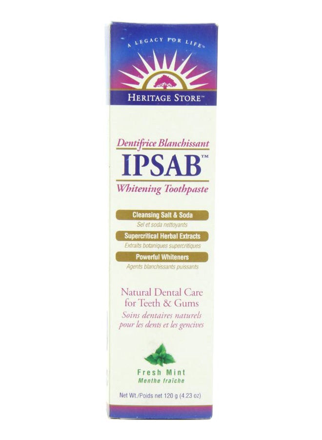 Dentifrice Blanchissant IPSAB Whitening Toothpaste