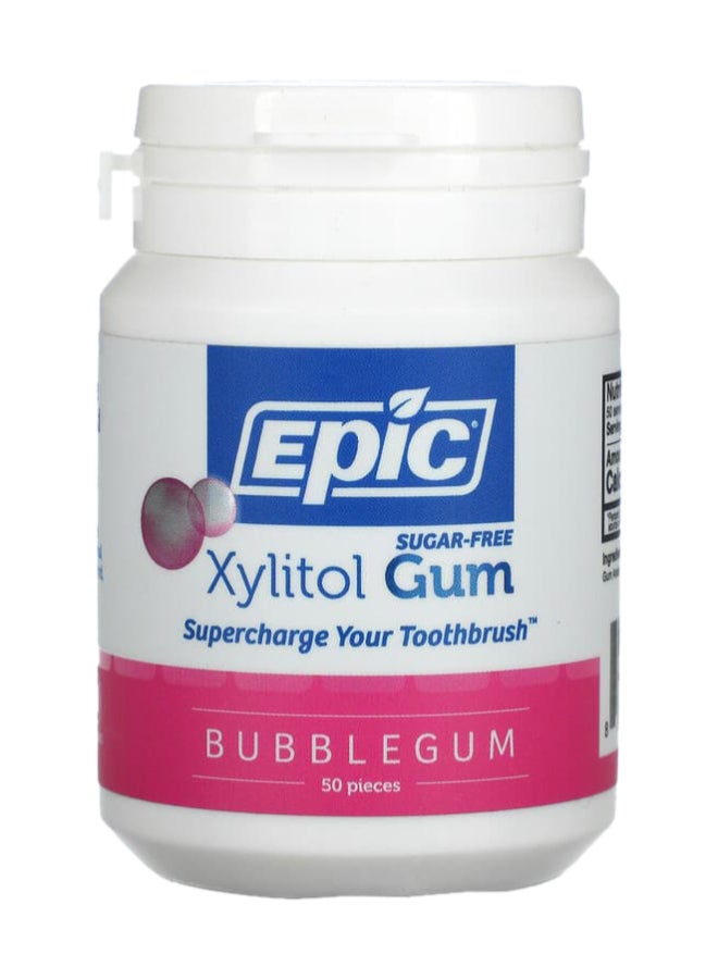 50-Piece Xylitol Bubble Gum Set 75grams