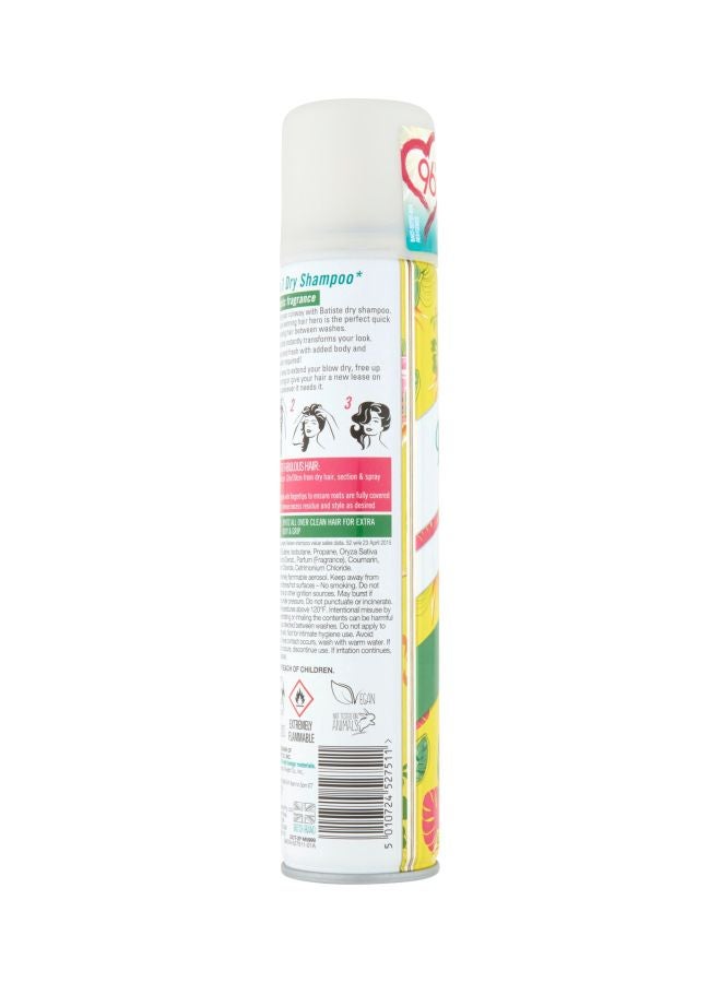 Pack Of 2 Instant Hair Refresh Dry Shampoo - Tropical 2x200ml