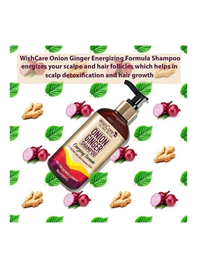 Onion Ginger Shampoo For Hair Fall Control 2 X 4 X 2inch