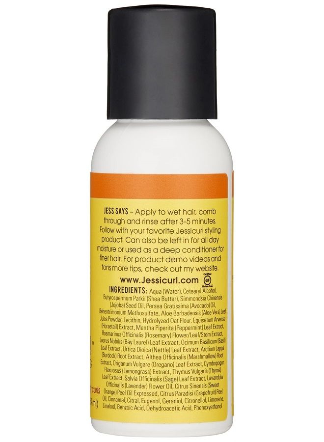 , Too Shea! Extra Moisturizing Conditioner for Curly Hair, Citrus Lavender, 2 Fl oz. Leave in Conditioner for Dry Hair, Anti Frizz Hair Products