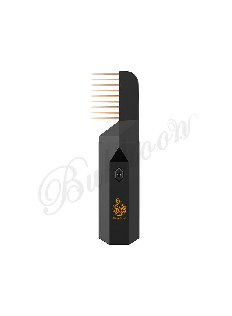 BK26 Smart Rechargeable Handheld Burner With Comb Black