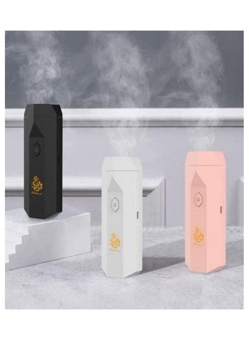 Electric Comb Bakhoor Incense Burner Arabic Aroma Diffuser Mini USB Rechargeable for Home Office & Car