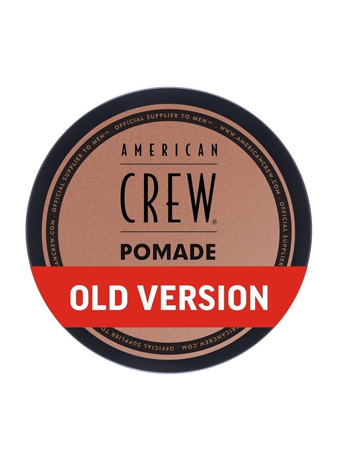 Men's Hair Pomade by American Crew (OLD VERSION), Medium Hold with High Shine, 1.75 Oz (Pack of 1)
