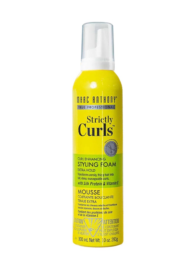 Strictly Curls Extra Hold Styling Foam 300ml